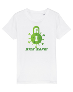 STAY SAFE! Tricou mânecă scurtă  Copii Mini Creator