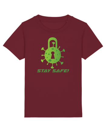 STAY SAFE! Burgundy
