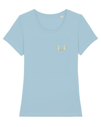 Deer's Horns Sky Blue