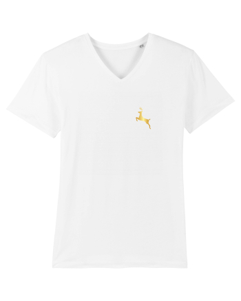 Gold Deer White
