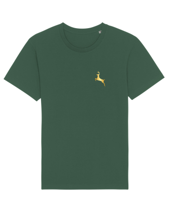 Gold Deer Bottle Green