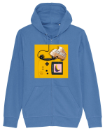 Retro Kit Hanorac cu fermoar Unisex Connector
