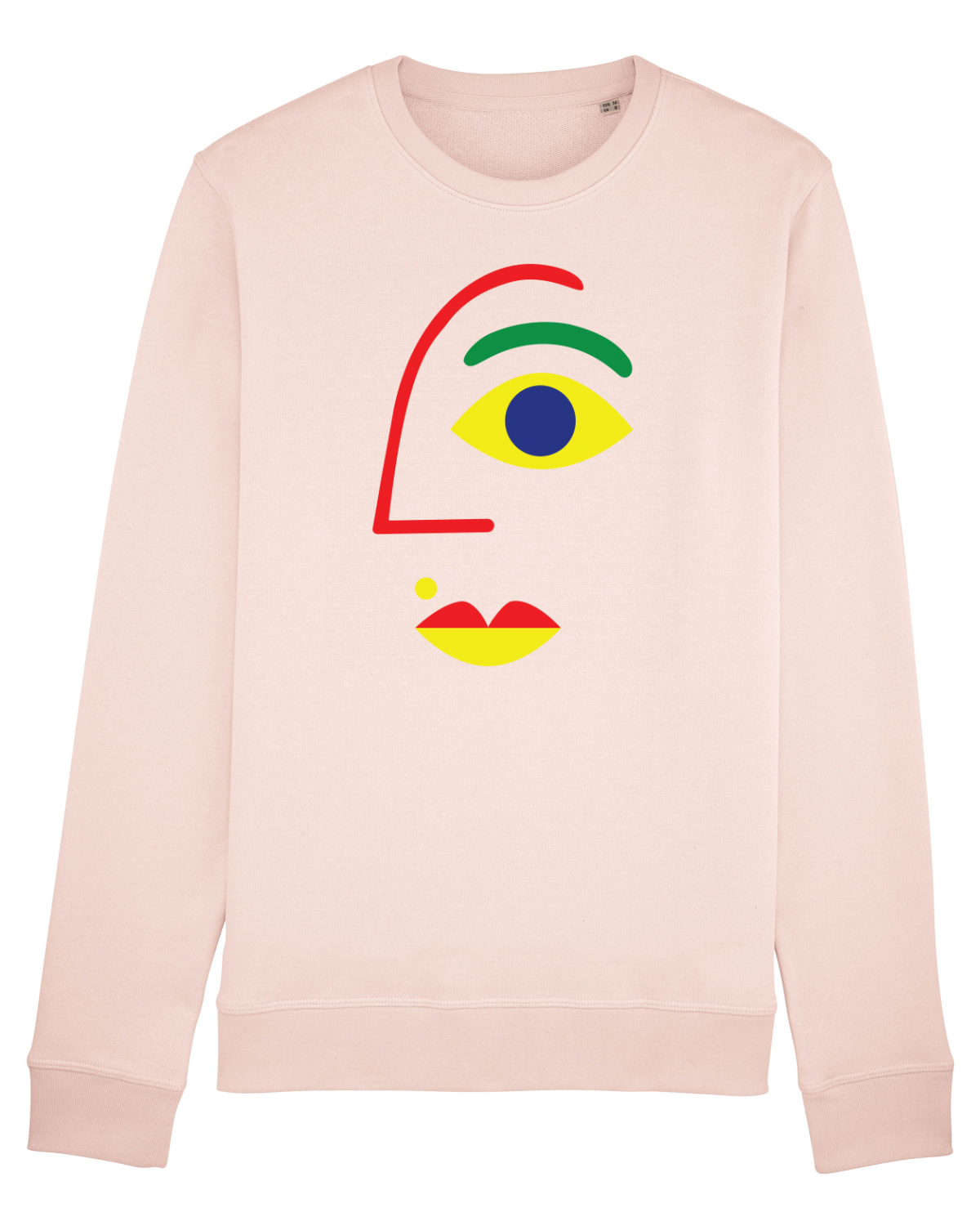 Bluză mânecă lungă Unisex Rise Candy Pink
