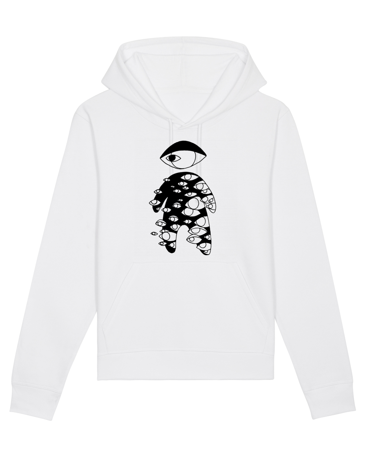 Hanorac Unisex Drummer White