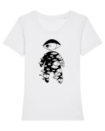 Goana ochilor Tricou mânecă scurtă guler larg fitted Damă Expresser