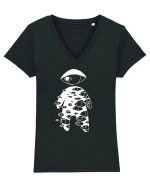 Goana ochilor Tricou mânecă scurtă guler V Damă Evoker