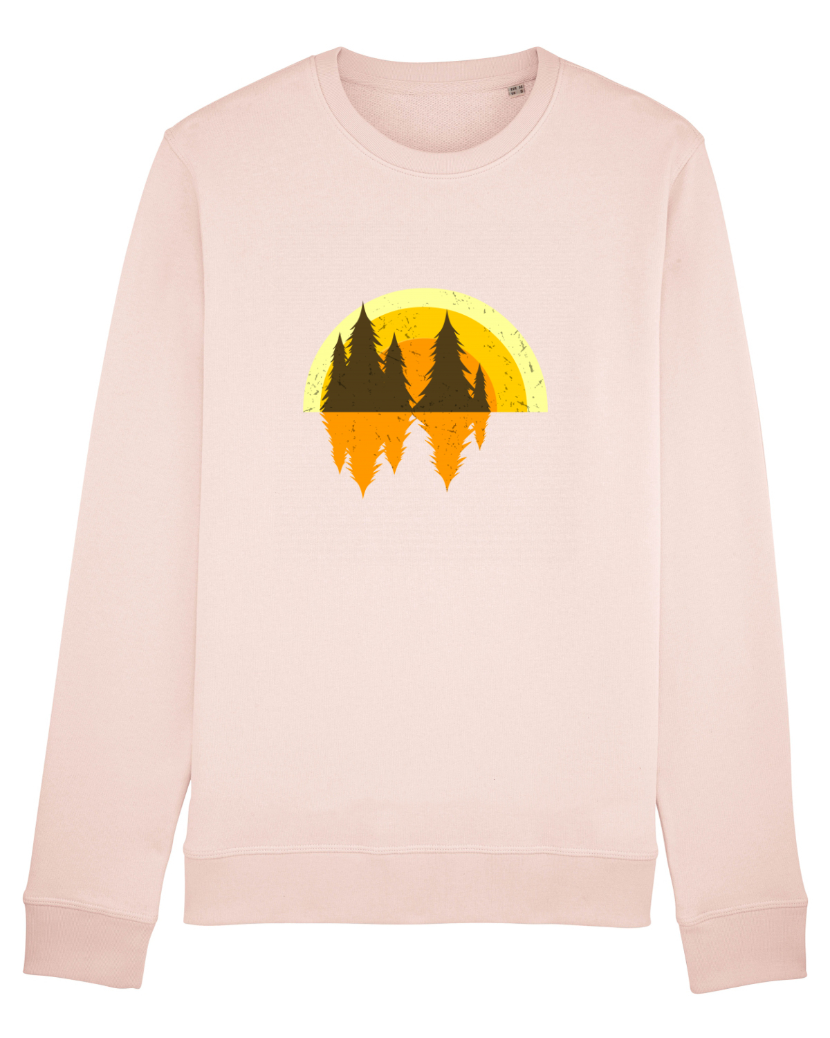 Bluză mânecă lungă Unisex Rise Candy Pink