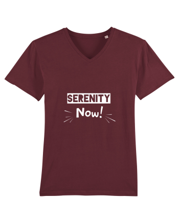 White Serenity Burgundy