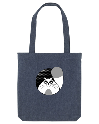 Fluffy CAT Midnight Blue