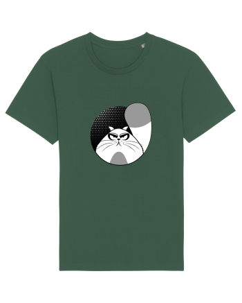 Fluffy CAT Bottle Green
