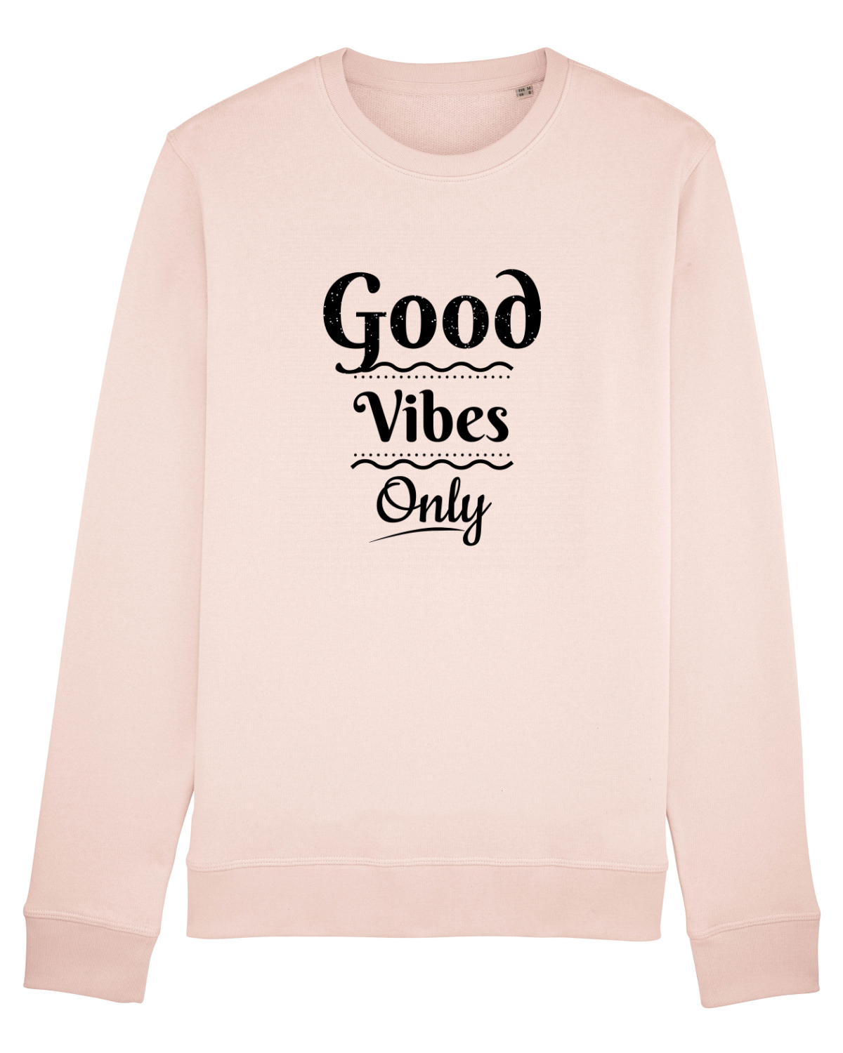 Bluză mânecă lungă Unisex Rise Candy Pink