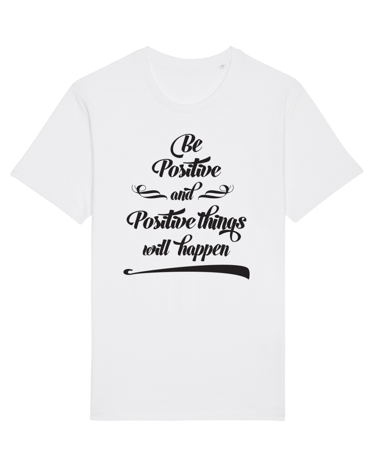 Tricou mânecă scurtă Unisex Rocker White