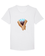 Together Tricou mânecă scurtă guler larg Bărbat Skater