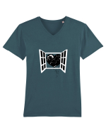 Fereastra inimii Tricou mânecă scurtă guler V Bărbat Presenter