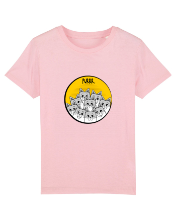 Pisici vesele Cotton Pink
