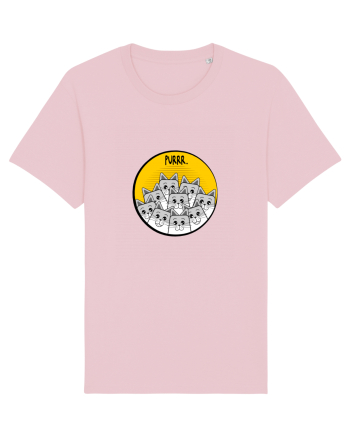 Pisici vesele Cotton Pink