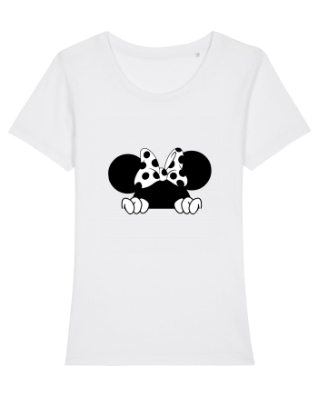 Minnie cu buline White
