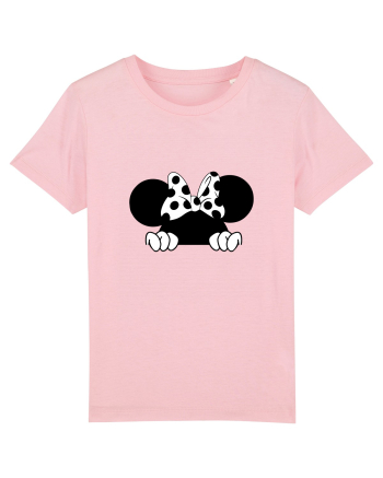 Minnie cu buline Cotton Pink