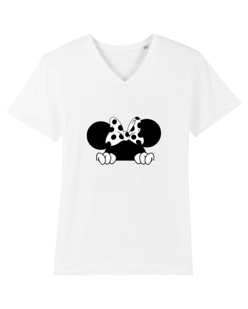 Minnie cu buline White