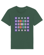 Figuri Geometrice Tricou mânecă scurtă Unisex Rocker