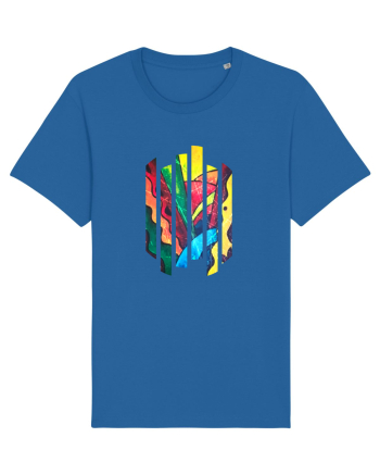 Abstract Paint1 Royal Blue