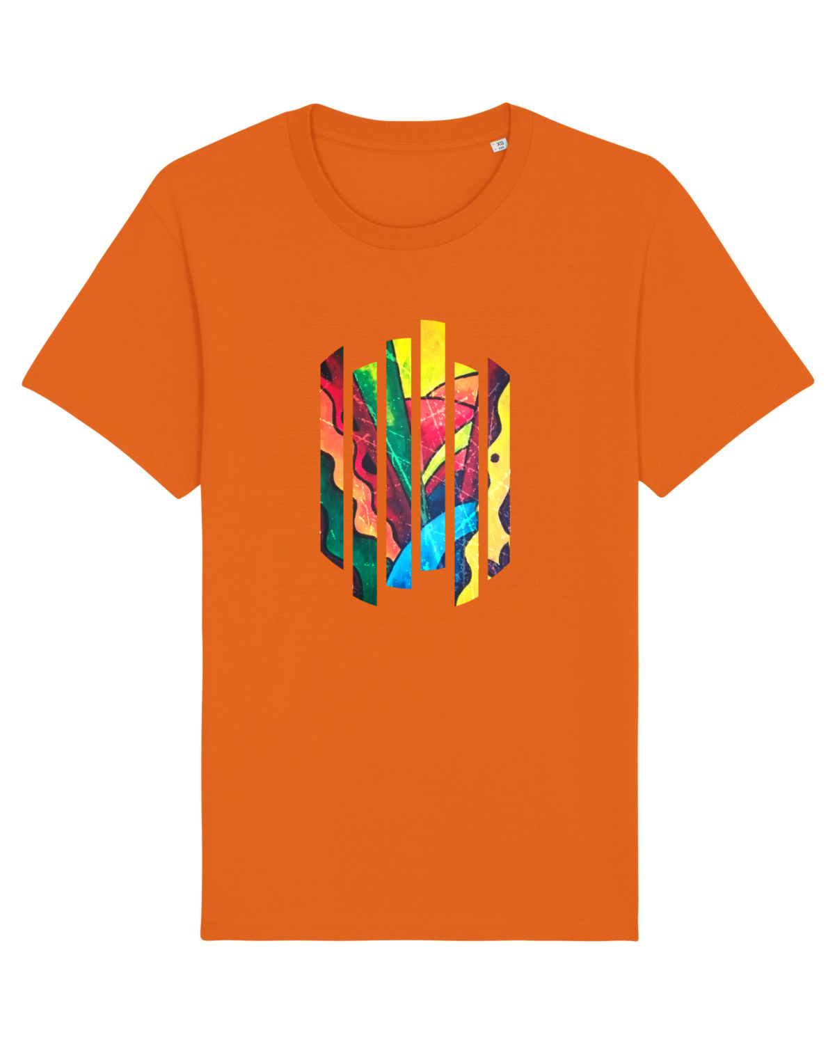 Tricou mânecă scurtă Unisex Rocker Bright Orange