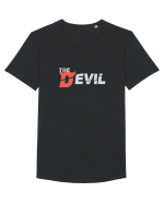The Devil ! Tricou mânecă scurtă guler larg Bărbat Skater
