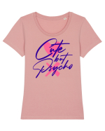 Cute but Psycho Tricou mânecă scurtă guler larg fitted Damă Expresser