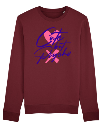 Cute but Psycho Burgundy