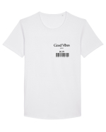 Good vibes Tricou mânecă scurtă guler larg Bărbat Skater