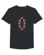 Ochi Tricou mânecă scurtă guler larg Bărbat Skater