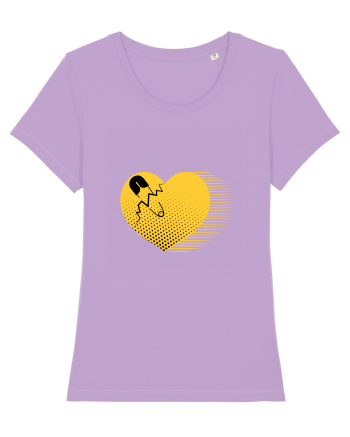 Yellow Heart Lavender Dawn