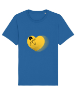 Yellow Heart Tricou mânecă scurtă Unisex Rocker