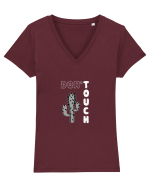 Touch Tricou mânecă scurtă guler V Damă Evoker