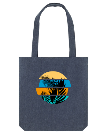 Frunze taiate Midnight Blue