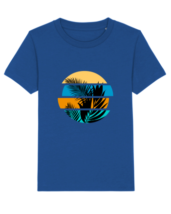 Frunze taiate Majorelle Blue