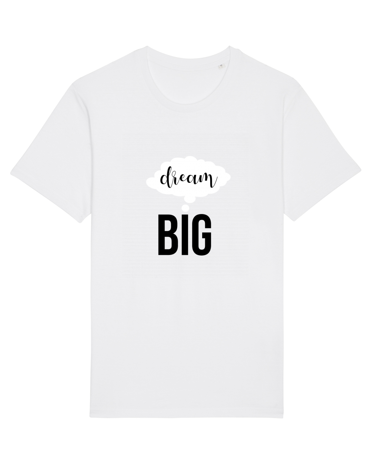 Tricou mânecă scurtă Unisex Rocker White