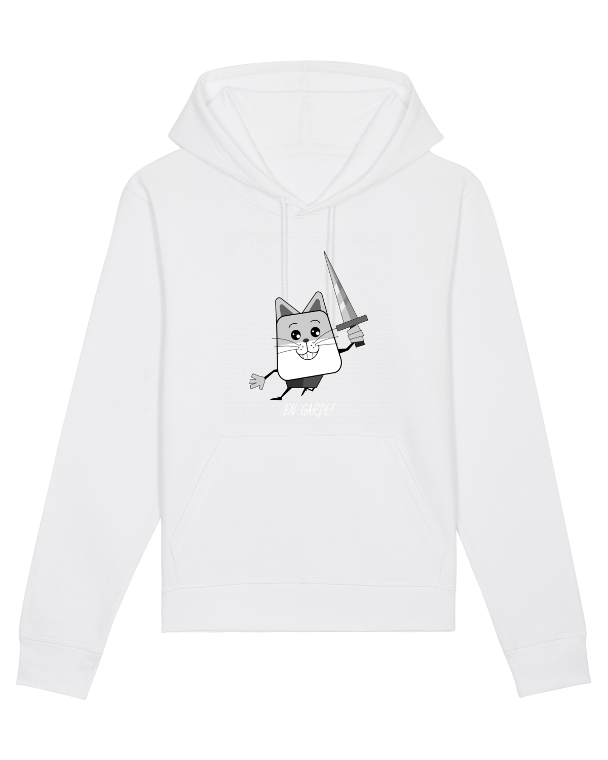 Hanorac Unisex Drummer White