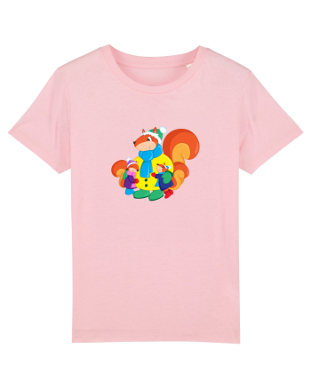 Mămica veveriță Cotton Pink