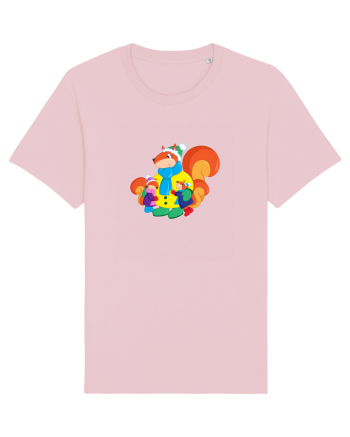 Mămica veveriță Cotton Pink