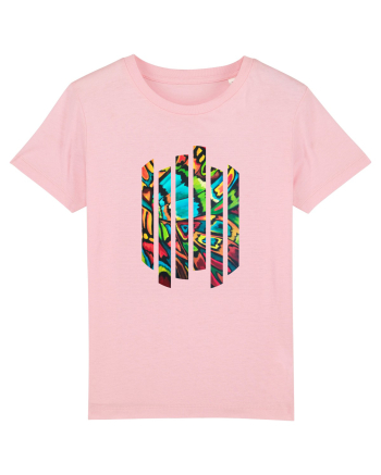 Butterfly Paint Cotton Pink