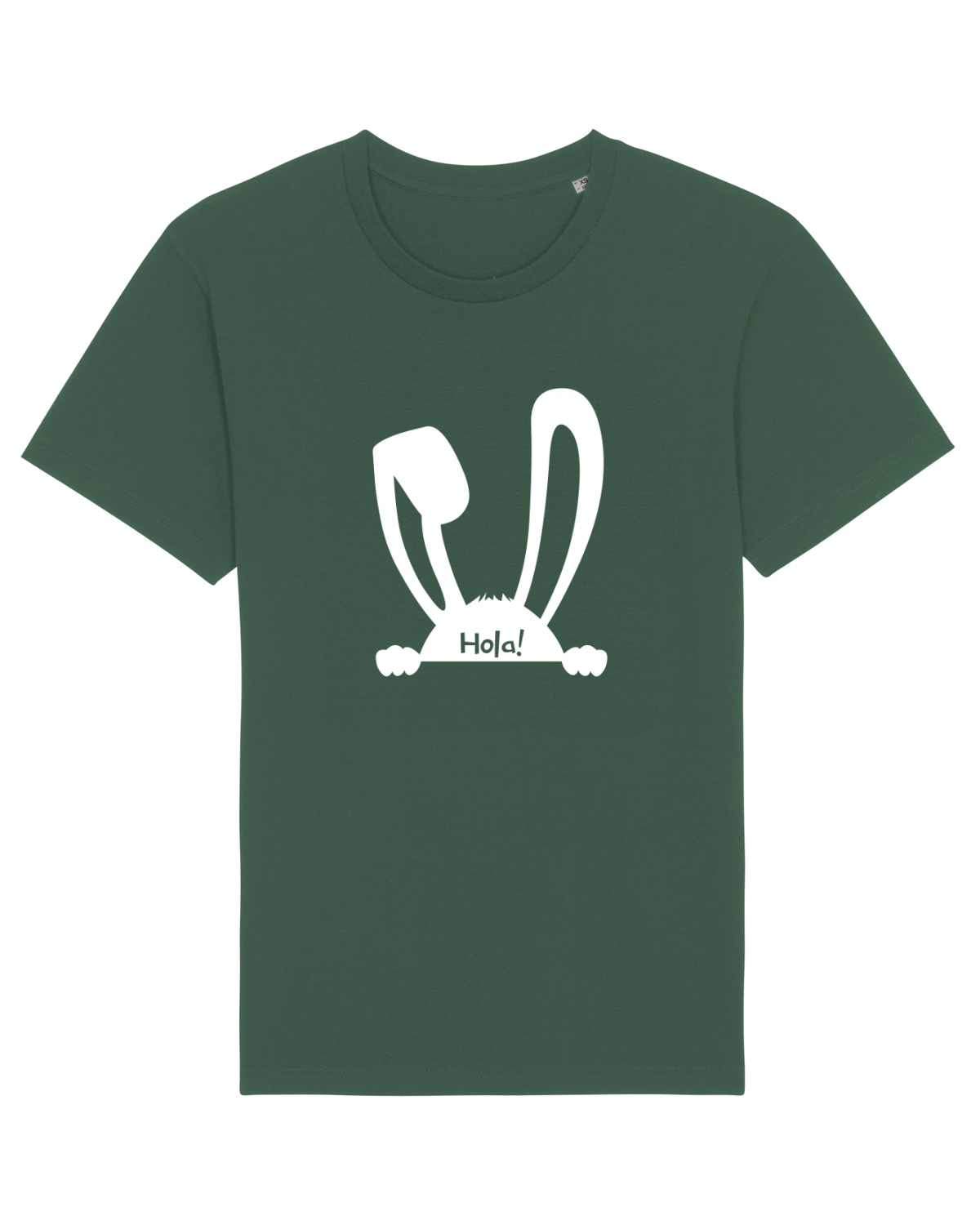 Tricou mânecă scurtă Unisex Rocker Bottle Green