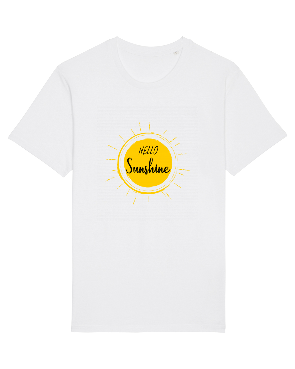 Tricou mânecă scurtă Unisex Rocker White