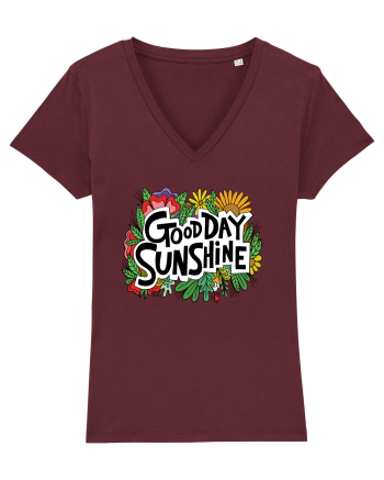 Good Day Sunshine Burgundy