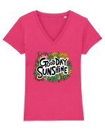 Good Day Sunshine Tricou mânecă scurtă guler V Damă Evoker