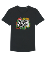 Good Day Sunshine Tricou mânecă scurtă guler larg Bărbat Skater