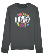 All You Need Is Love Bluză mânecă lungă Unisex Rise