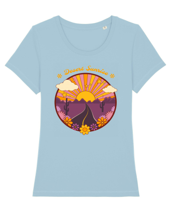Desert Sunrise Sky Blue