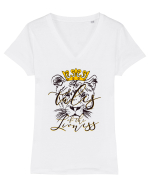 Tales of the Lioness Tricou mânecă scurtă guler V Damă Evoker