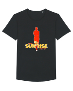 Every Sunrise It's a Gift Tricou mânecă scurtă guler larg Bărbat Skater